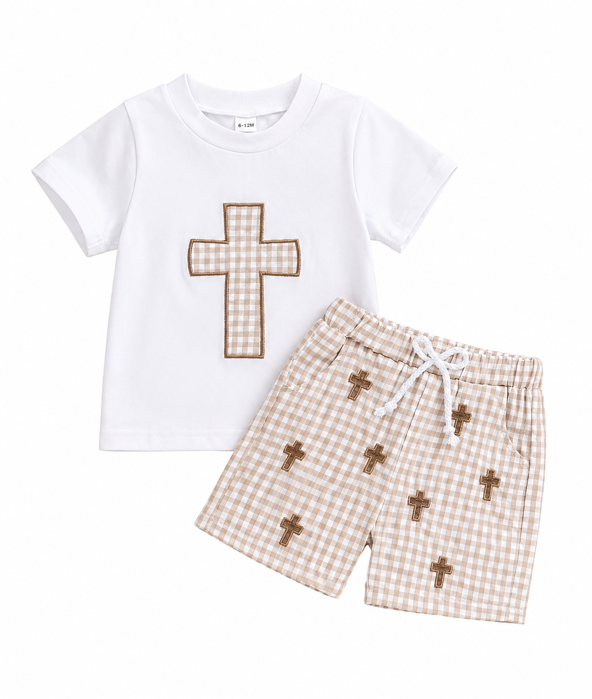 Kids Brown Cross Set