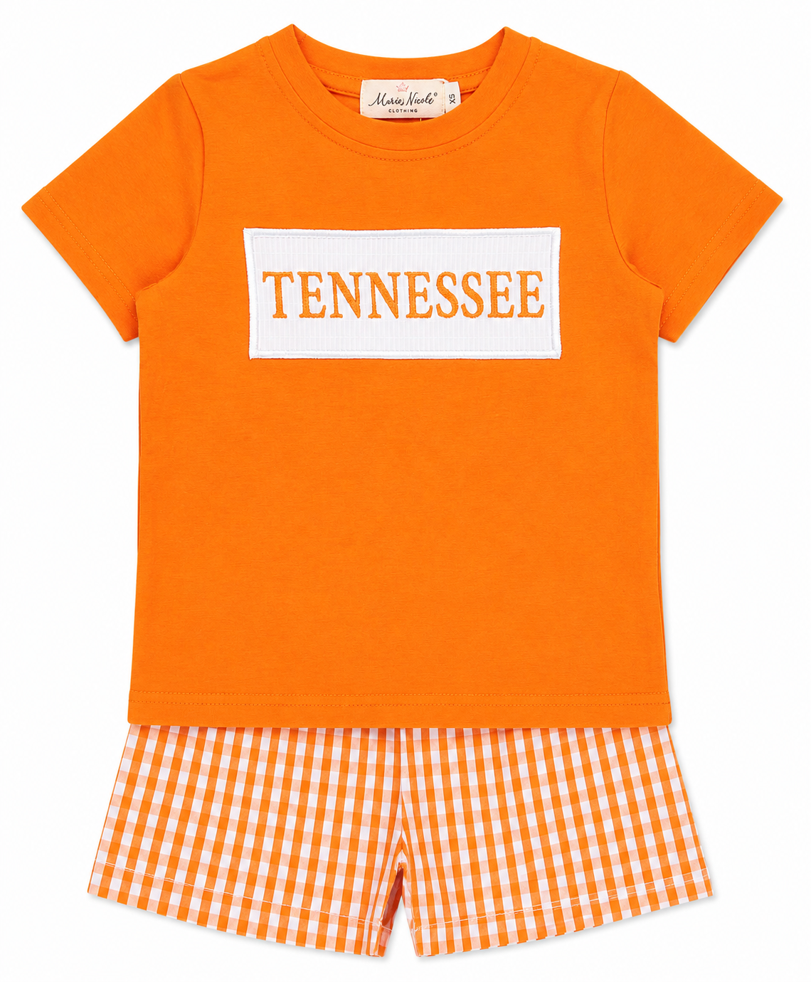 Kids Tennessee Plaid Set