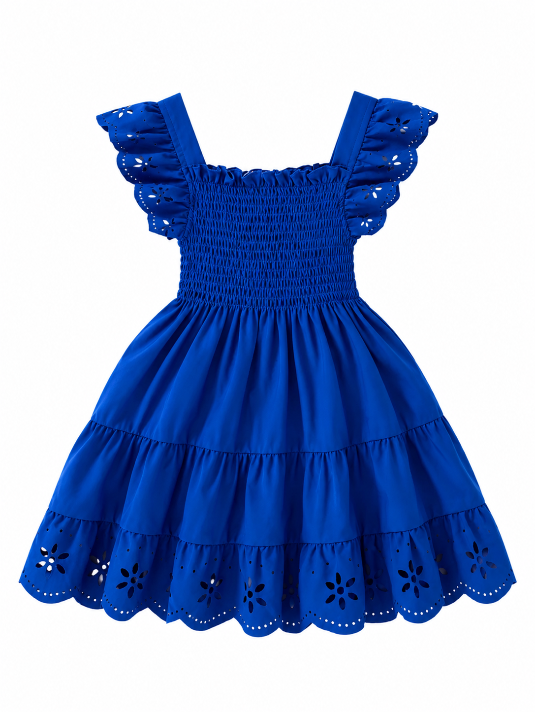 Kids Flower Ruffle Dress