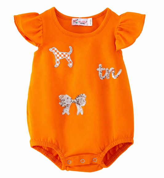 Kids Tennessee Sequins Romper