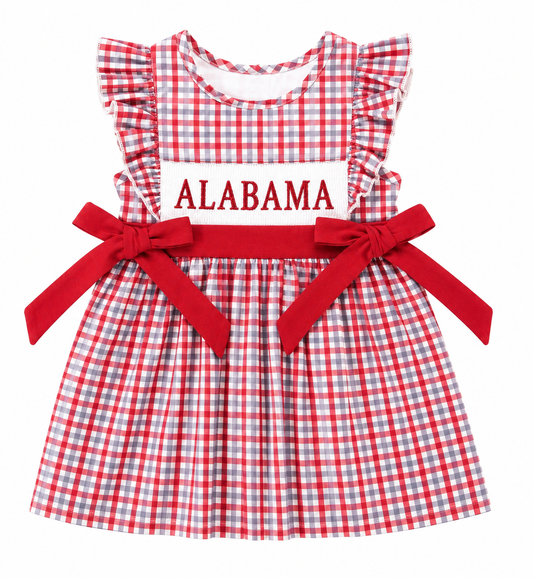 Kids Alabama Bow Dress