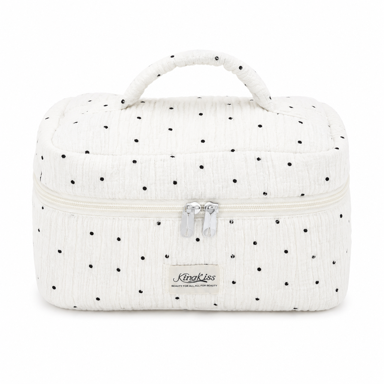 Polka Dot Cosmetic Bag