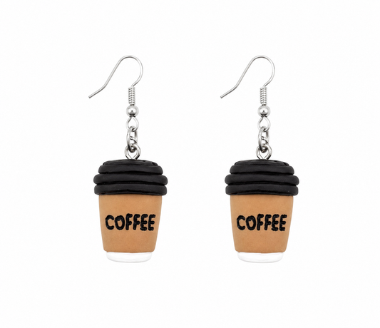Coffee Earrings