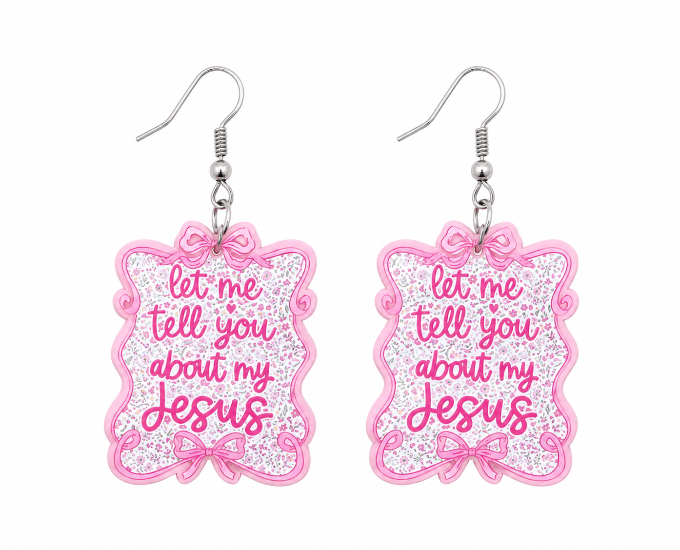 Let me tell you about my Jesus Earrings