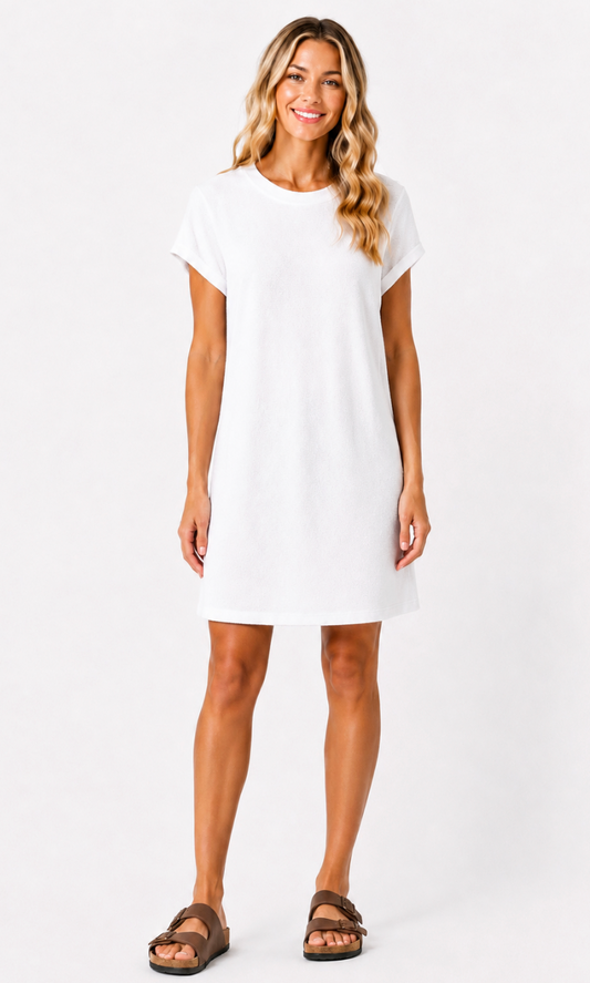 White T-Shirt Dress