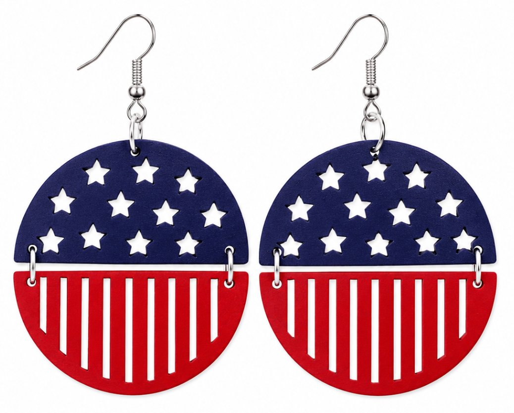 Stars & Stripes Earrings